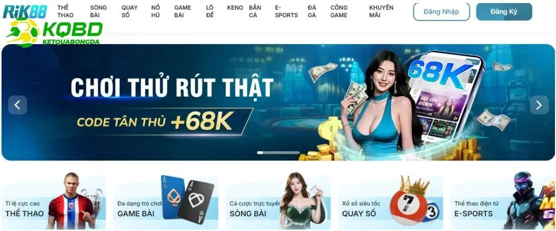 Rik88 được người chơi yêu mến sau khi trải nghiệm